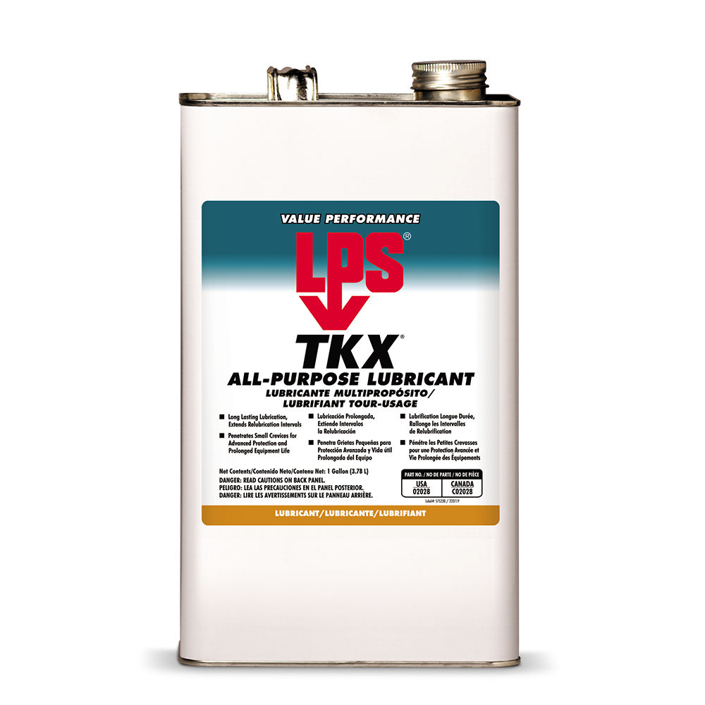 LPS TKX All-Purpose Lubricant 1 Gallon Can