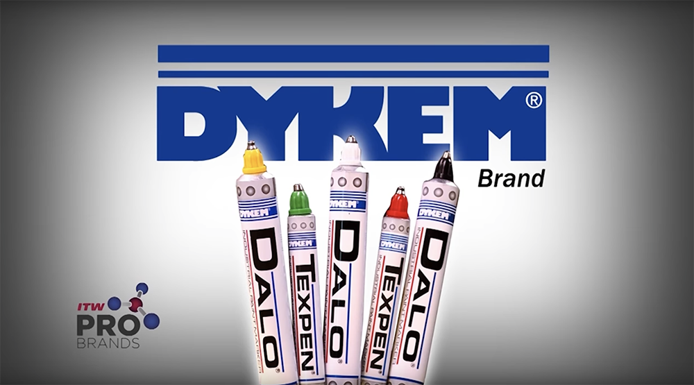 DYKEM DALO & TEXPEN STEEL TIP PAINT MARKERS: Writing on any surface